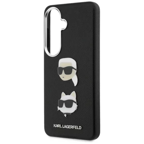 Samsung Galaxy S26 Karl Lagerfeld Saffiano Double Heads Metal tok feke-3666339612313 6 kép