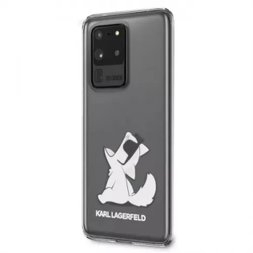 Samsung Galaxy S20 Ultra átlátszó tok Karl Lagerfeld Choupette Fun -3700740473795 2 kép