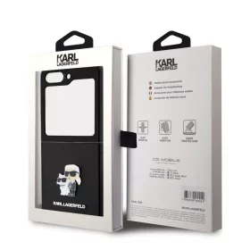 Samsung Galaxy Z Flip 5 Karl Lagerfeld PU Saffiano Karl és Choupette -3666339174033 1 kép