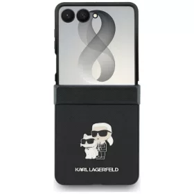  Samsung Galaxy Z Flip8 fekete Karl Lagerfeld Karl & Choupette Head Sa-3666339662875 2 kép