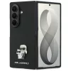  Samsung Galaxy Z Fold8 Ultra Karl Lagerfeld Saffiano Karl&Choupette Pin tok, fekete