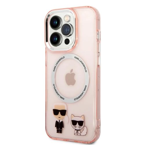 iPhone 14 Pro Karl Lagerfeld Karl és Choupette MagSafe kompatibilis t-3666339087340 1 kép