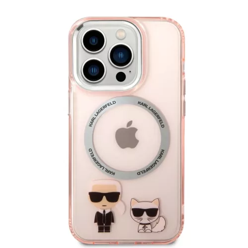 iPhone 14 Pro Karl Lagerfeld Karl és Choupette MagSafe kompatibilis t-3666339087340 2 kép