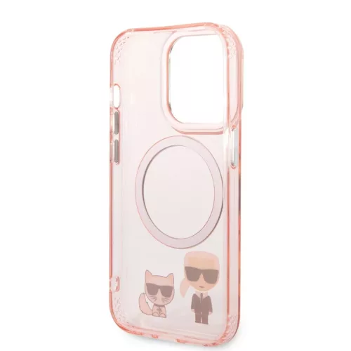 iPhone 14 Pro Karl Lagerfeld Karl és Choupette MagSafe kompatibilis t-3666339087340 3 kép