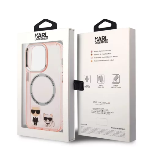 iPhone 14 Pro Karl Lagerfeld Karl és Choupette MagSafe kompatibilis t-3666339087340 4 kép
