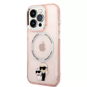 iPhone 14 Pro Karl Lagerfeld IML Karl és Choupette NFT MagSafe kompat-3666339087586 5 kép