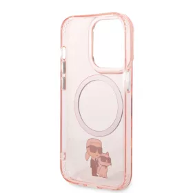 iPhone 14 Pro Karl Lagerfeld IML Karl és Choupette NFT MagSafe kompat-3666339087586 1 kép