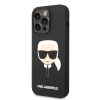 iPhone 14 Pro Karl Lagerfeld Karl Head MagSafe szilikon tok fekete (KL-3666339078010 1 kép