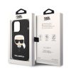 iPhone 14 Pro Karl Lagerfeld Karl Head MagSafe szilikon tok fekete (KL-3666339078010 4 kép