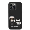 iPhone 14 Pro Karl Lagerfeld Liquid Silicone Karl és Choupette MagSaf-3666339087548 5 kép