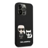iPhone 14 Pro Karl Lagerfeld Liquid Silicone Karl és Choupette MagSaf-3666339087548 6 kép