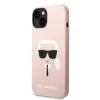 iPhone 14 Plus Karl Lagerfeld Karl Head MagSafe szilikon tok rózsasz�-3666339078041 1 kép