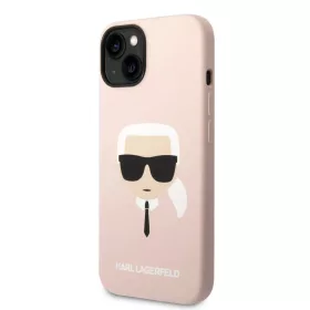 iPhone 14 Plus Karl Lagerfeld Karl Head MagSafe szilikon tok rózsasz�-3666339078041 1 kép