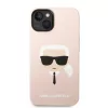 iPhone 14 Plus Karl Lagerfeld Karl Head MagSafe szilikon tok rózsasz�-3666339078041 3 kép