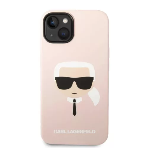 iPhone 14 Plus Karl Lagerfeld Karl Head MagSafe szilikon tok rózsasz�-3666339078041 3 kép