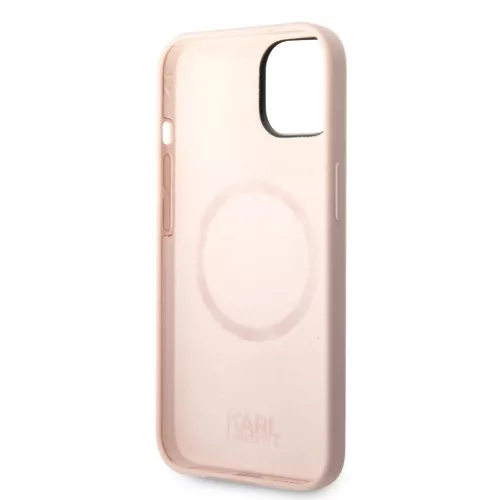 iPhone 14 Plus Karl Lagerfeld Karl Head MagSafe szilikon tok rózsasz�-3666339078041 4 kép