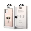 iPhone 14 Plus Karl Lagerfeld Karl Head MagSafe szilikon tok rózsasz�-3666339078041 6 kép
