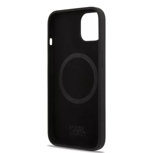iPhone 14 Plus Karl Lagerfeld Liquid Silicone Karl és Choupette MagSa-3666339087531 1 kép