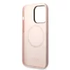 iPhone 14 Pro Max Karl Lagerfeld Karl Head MagSafe szilikon tok rózsa-3666339078065 1 kép