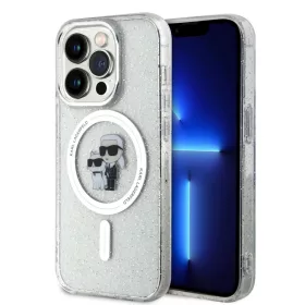   iPhone 15 Pro Karl Lagerfeld KLHMP15LHGKCNOT IML Glitter MagSafe tok átlátszó