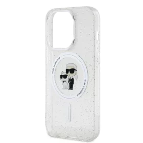 iPhone 15 Pro Karl Lagerfeld KLHMP15LHGKCNOT IML Glitter MagSafe tok �-3666339162771 1 kép