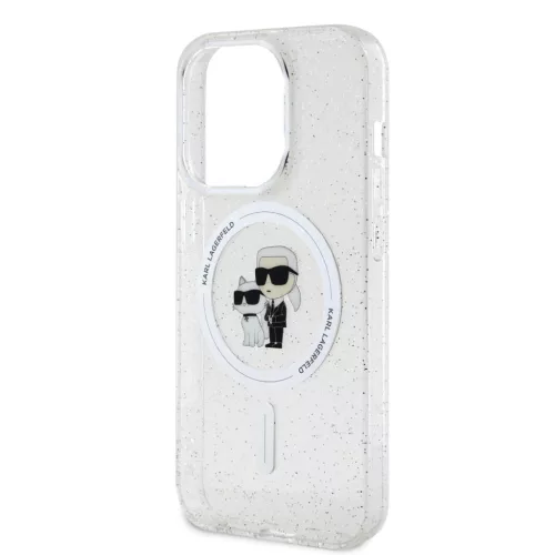 iPhone 15 Pro Karl Lagerfeld KLHMP15LHGKCNOT IML Glitter MagSafe tok �-3666339162771 1 kép