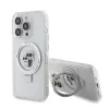 iPhone 15 Pro Fehér Karl Lagerfeld Ringstand Karl and Choupette MagSafe tok (KLHMP15LHMRSKCH)