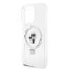  iPhone 15 Pro Fehér Karl Lagerfeld Ringstand Karl and Choupette MagS-3666339168896 1 kép