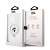  iPhone 15 Pro Fehér Karl Lagerfeld Ringstand Karl and Choupette MagS-3666339168896 7 kép