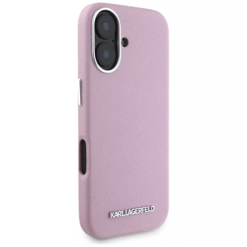  iPhone 16 6,1" Karl Lagerfeld Hardcase MagSafe FW Saffiano Metal Logo-3666339359621 8 kép