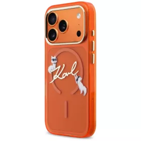 iPhone 17 Pro Karl Lagerfeld IML Choupettes Karl Script Logo MagSafe t-3666339606534 2 kép