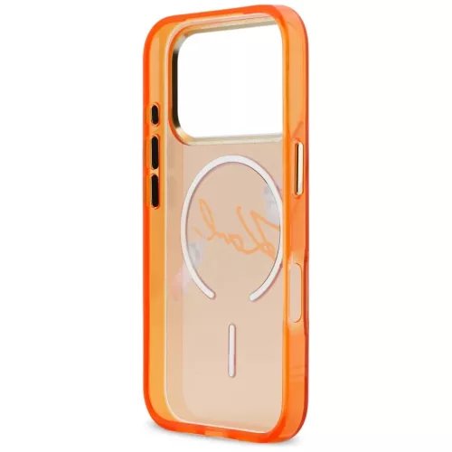 iPhone 17 Pro Karl Lagerfeld IML Choupettes Karl Script Logo MagSafe t-3666339606534 7 kép