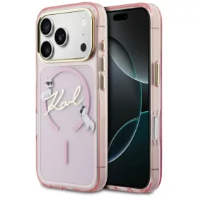 iPhone 17 Pro Karl Lagerfeld IML Choupettes Karl Script Logo MagSafe t-3666339606213 1 kép