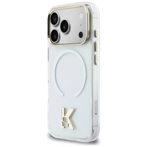 iPhone 17 Pro Karl Lagerfeld IML K Head Logo MagSafe tok átlátszó-3666339598372 2 kép