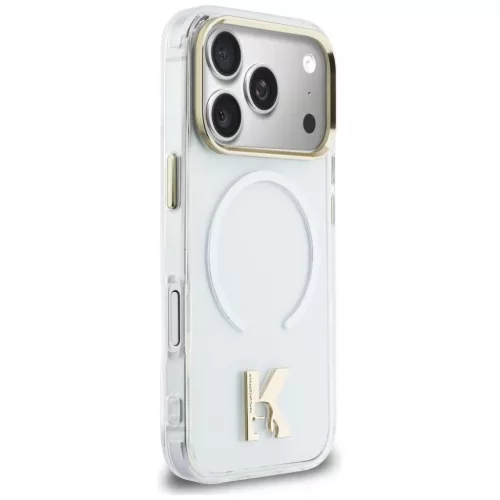 iPhone 17 Pro Karl Lagerfeld IML K Head Logo MagSafe tok átlátszó-3666339598372 4 kép