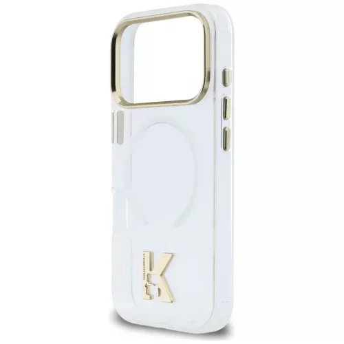 iPhone 17 Pro Karl Lagerfeld IML K Head Logo MagSafe tok átlátszó-3666339598372 6 kép