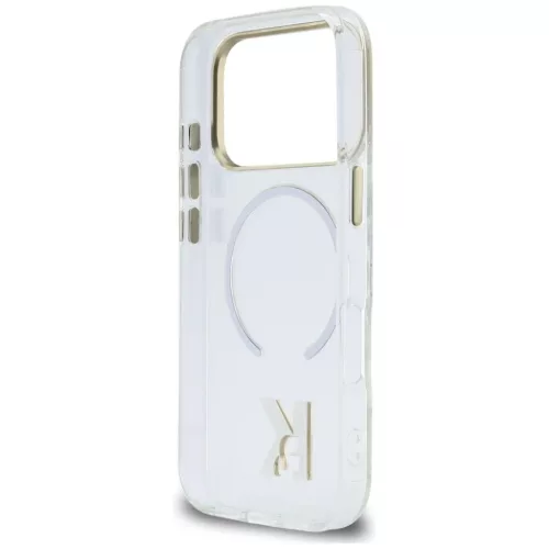 iPhone 17 Pro Karl Lagerfeld IML K Head Logo MagSafe tok átlátszó-3666339598372 7 kép