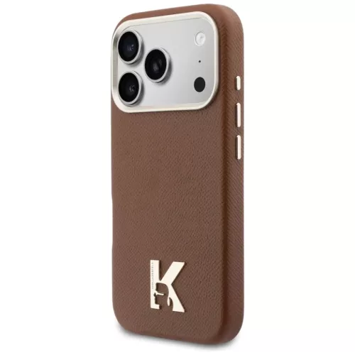 iPhone 17 Pro Karl Lagerfeld Karl Head Logo tok MagSafe barna-3666339596774 2 kép