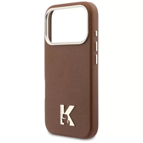 iPhone 17 Pro Karl Lagerfeld Karl Head Logo tok MagSafe barna-3666339596774 6 kép