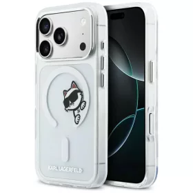   iPhone 17 Pro átlátszó tok Karl Lagerfeld IML Peekaboo MagSafe