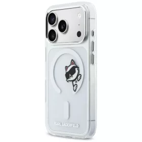 iPhone 17 Pro átlátszó tok Karl Lagerfeld IML Peekaboo MagSafe-3666339607012 2 kép