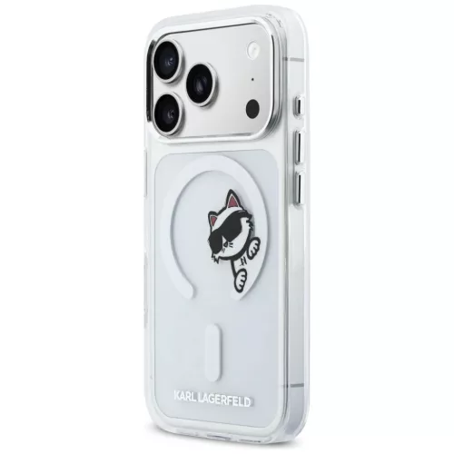 iPhone 17 Pro átlátszó tok Karl Lagerfeld IML Peekaboo MagSafe-3666339607012 2 kép