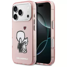 iPhone 17 Pro tok Karl Lagerfeld Karl & Choupette Magsafe tok rózsasz-3666339607654 1 kép