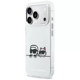 iPhone 17 Pro Karl Lagerfeld IML Karl & Choupette Peekaboo Logo MagSaf-3666339607333 2 kép