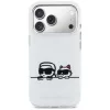 iPhone 17 Pro Karl Lagerfeld IML Karl & Choupette Peekaboo Logo MagSaf-3666339607333 3 kép