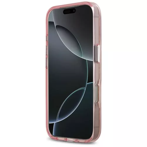 iPhone 17 Pro Karl Lagerfeld IML Choupette Fej Logó MagSafe tok rózs-3666339499396 5 kép