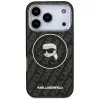 iPhone 17 Pro Karl Lagerfeld IML Karl Head Logo MagSafe tok fekete-3666339499716 3 kép