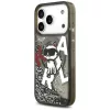 iPhone 17 Pro Karl Lagerfeld Liquid Glitter Choupette Logo MagSafe fek-3666339504854 2 kép