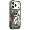iPhone 17 Pro Karl Lagerfeld Liquid Glitter Choupette Logo MagSafe fek-3666339504854 4 kép
