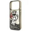 iPhone 17 Pro Karl Lagerfeld Liquid Glitter Choupette Logo MagSafe fek-3666339504854 6 kép